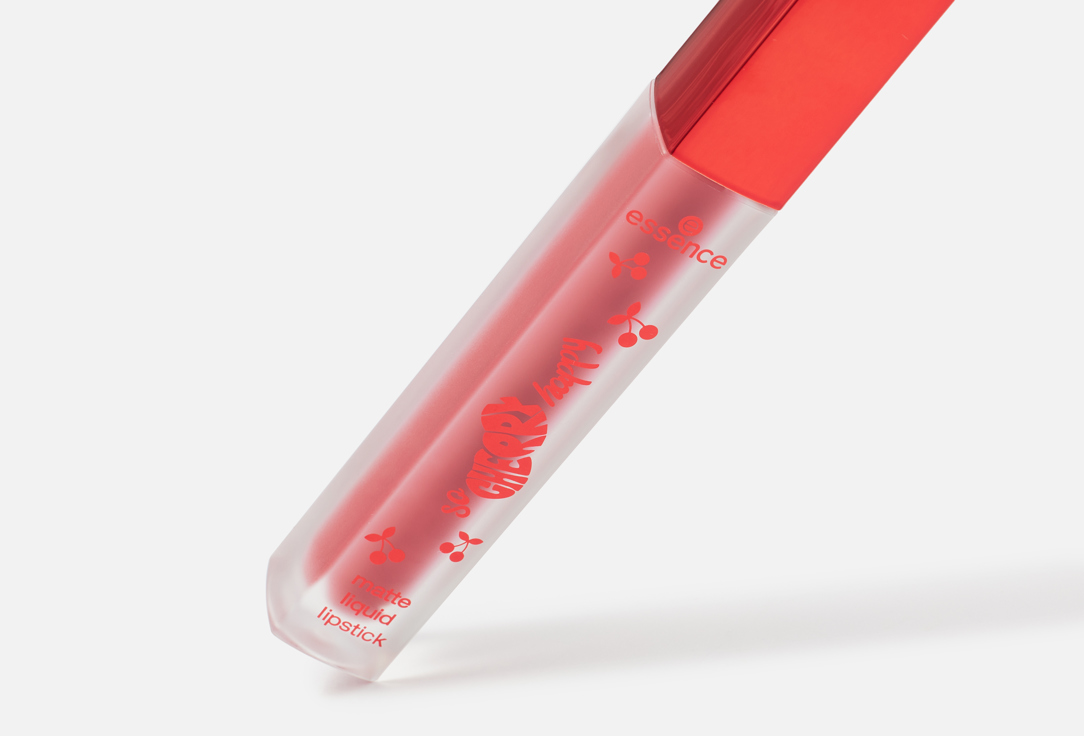 essence Soft-matte liquid lipstick SO CHERRY happy