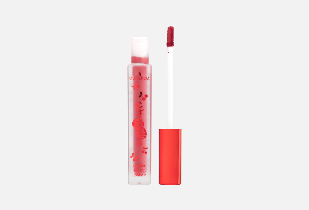 essence Soft-matte liquid lipstick SO CHERRY happy