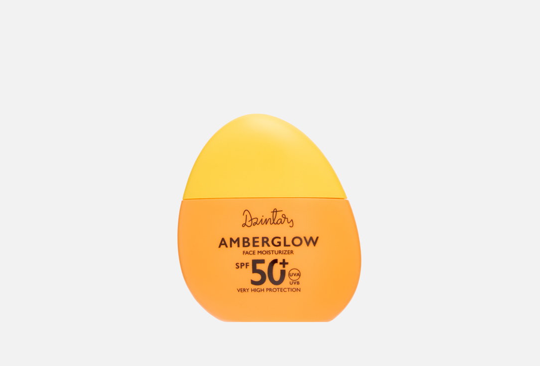 Dzintars FACE MOISTURIZER SPF 50+ AMBERGLOW 50 ml Dzintars FACE MOISTURIZER SPF 50+ AMBERGLOW
