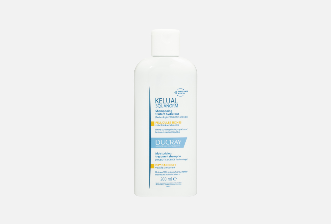 Ducray Anti-dandruff shampoo for dry scalp KELUAL SQUANORM