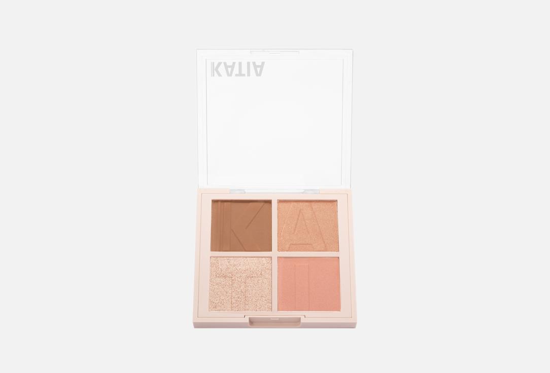 Katia Multifunctional Face Palette Bronze&Blush&Highlight