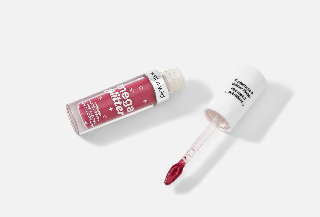 Wet n Wild Matte-to-Glitter Liquid Lipstick Mega Glitter Shimmer