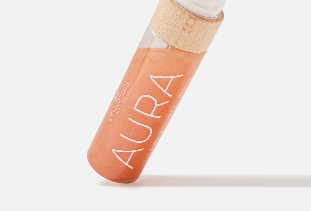COCOSOLIS Radiant peptide shimmer Face and Body spray AURA 100 ml COCOSOLIS Radiant peptide shimmer Face and Body spray AURA