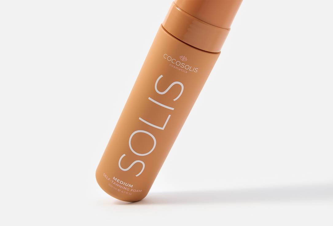COCOSOLIS Natural quick-dry medium self-tanning foam Solis Medium