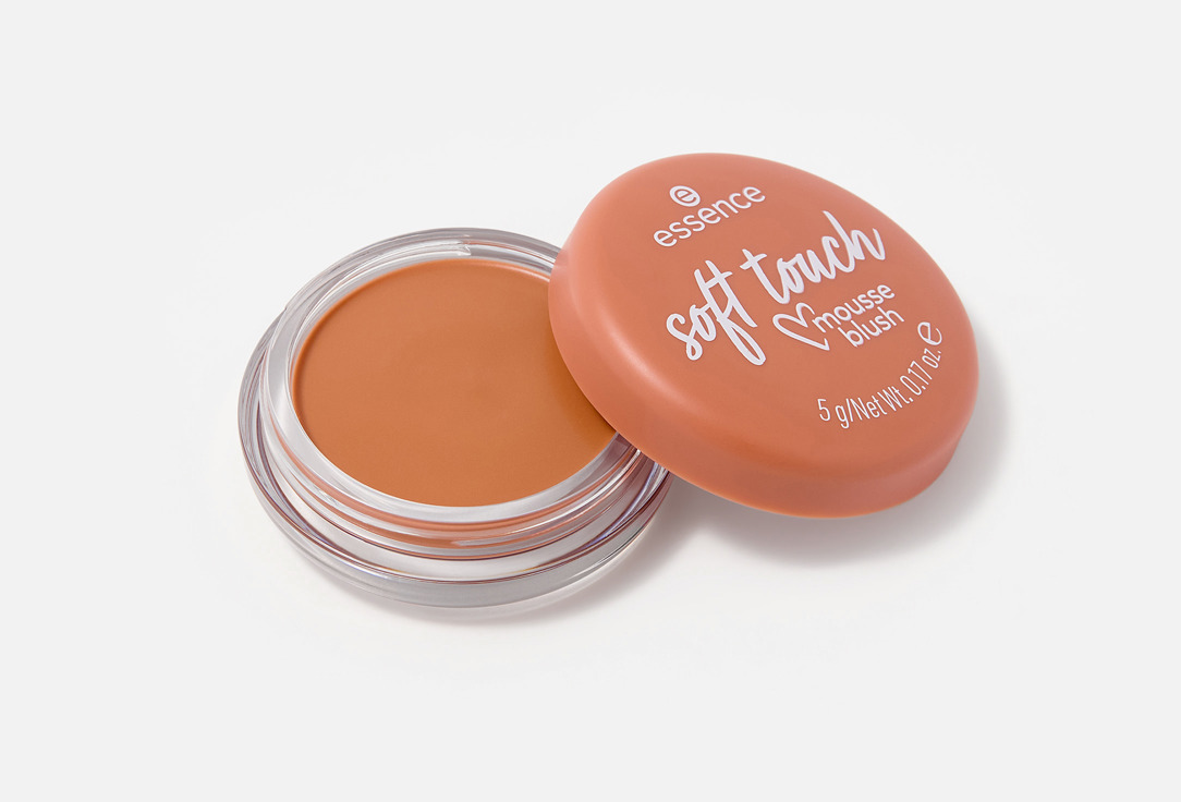 essence Lightweight mousse-to-powder matte blush Soft Touch Mousse Blush 10, Cozy clay 5 g essence Lightweight mousse-to-powder matte blush Soft Touch Mousse Blush