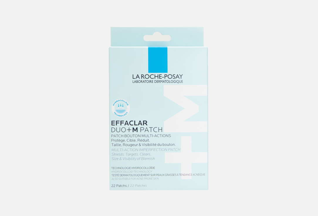 La Roche-Posay Spot Patches for Acne-Prone Skin Effaclar Duo+M 3H Spot Patches