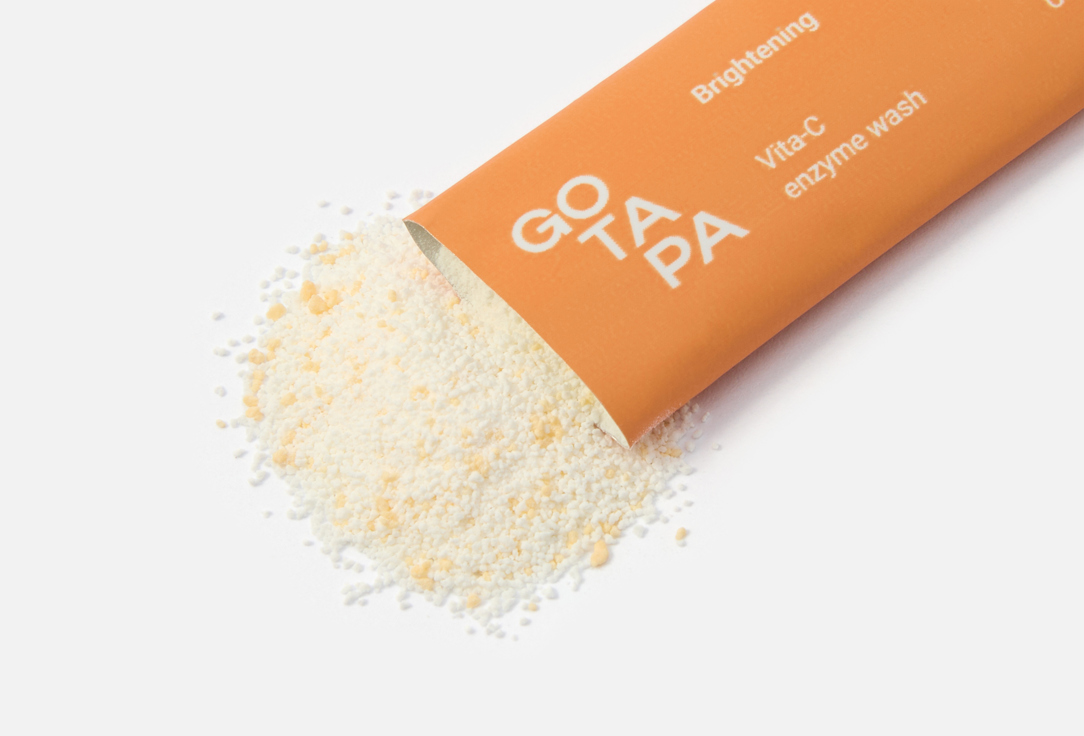 Go Tapa Enzyme face powder in sticks Vita-C Enzyme Wash