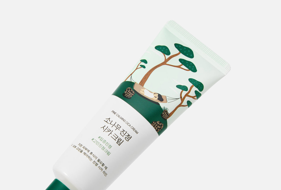 Round Lab Moisturizing Face Cream PINE CALMING CICA CREAM