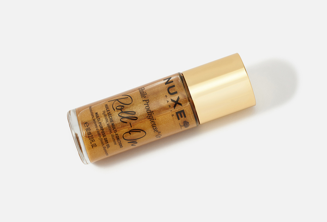NUXE Dry Face & Body Oil Huile Prodigieuse Roll-On gold