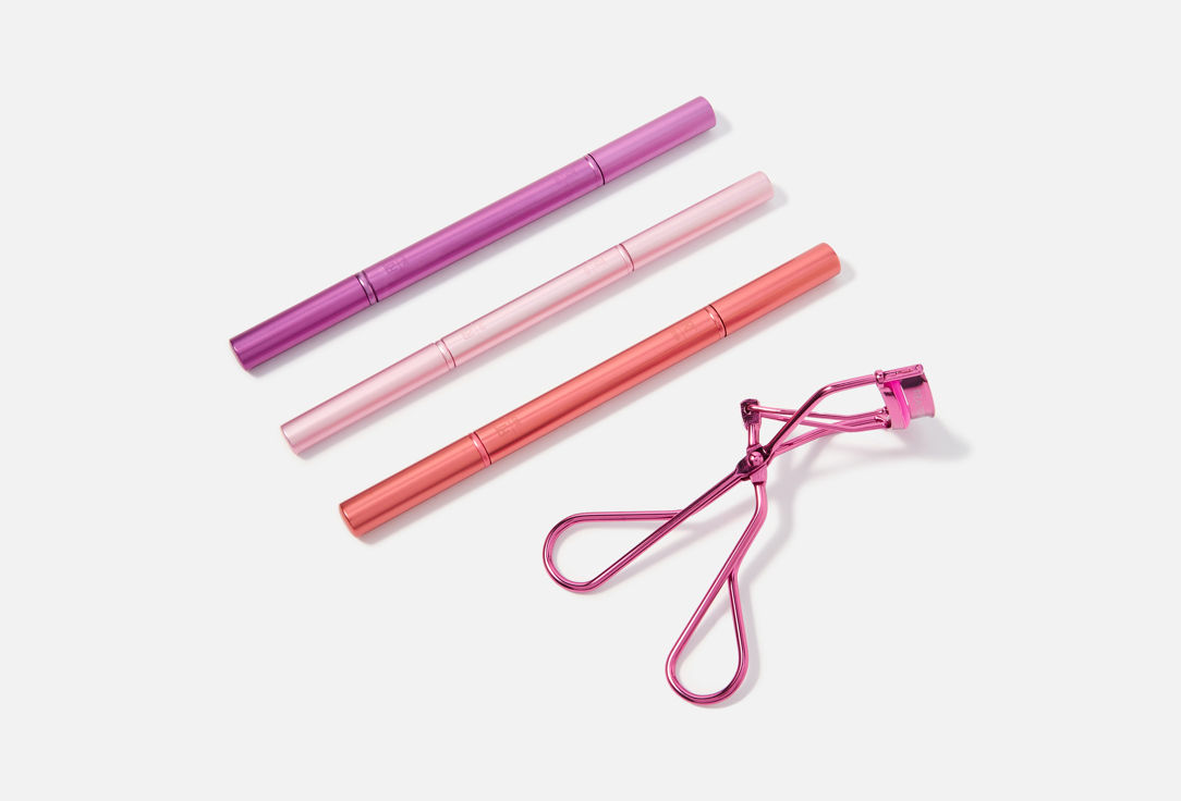 Real Techniques Multi-tasking dual-ended eye brush + lash curler set Double Time