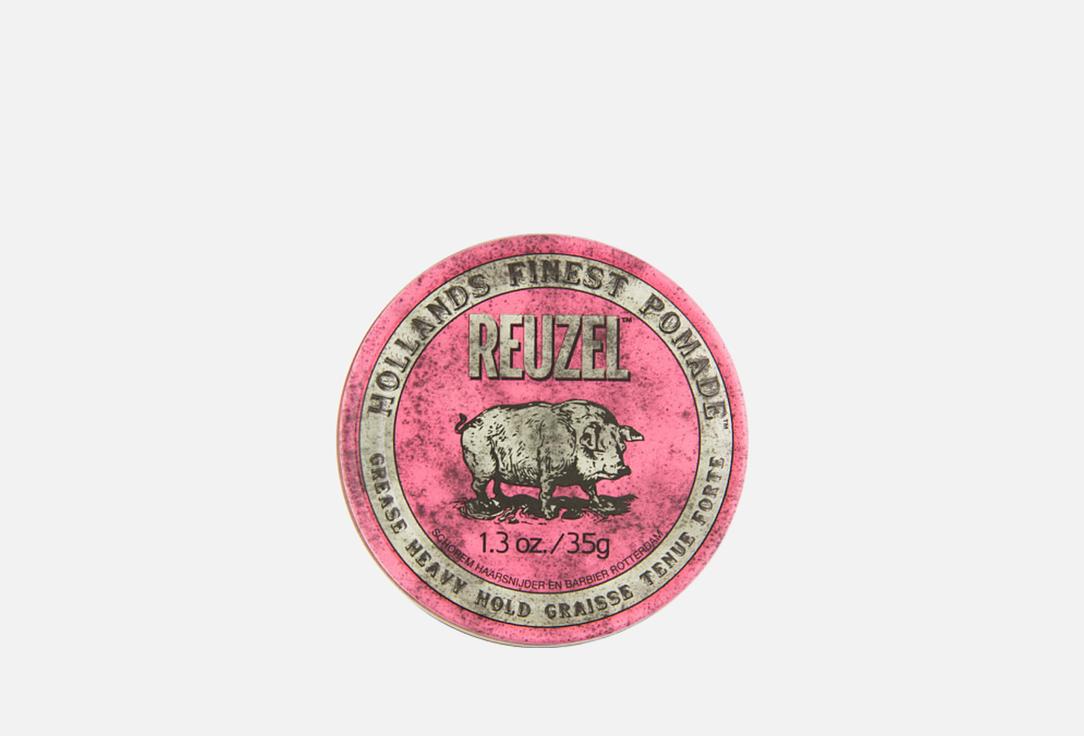 Reuzel Strong hold Medium shine Hair Pomade Pink Heavy