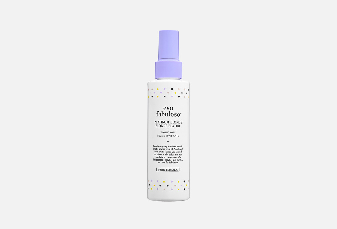 EVO Несмываемый тонирующий спрей для волос Fabuloso