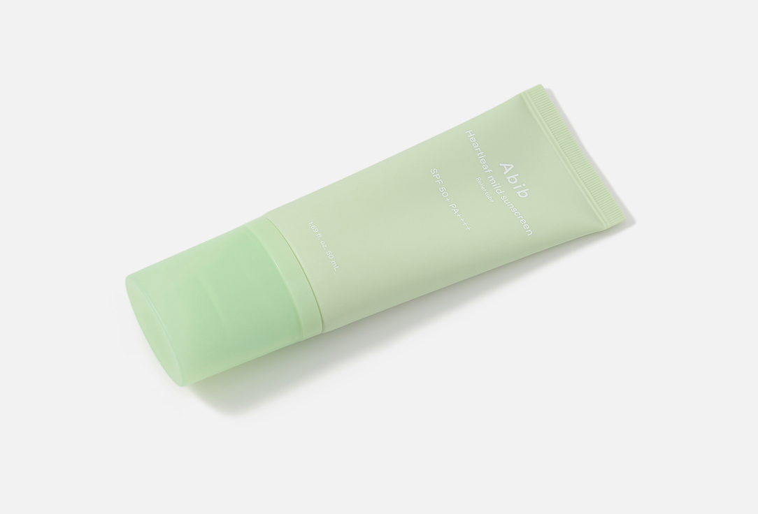 ABIB Soothing Face Cream SPF 50+ Heartleaf mild sunscreen Relief tube 50 ml ABIB Soothing Face Cream SPF 50+ Heartleaf mild sunscreen Relief tube