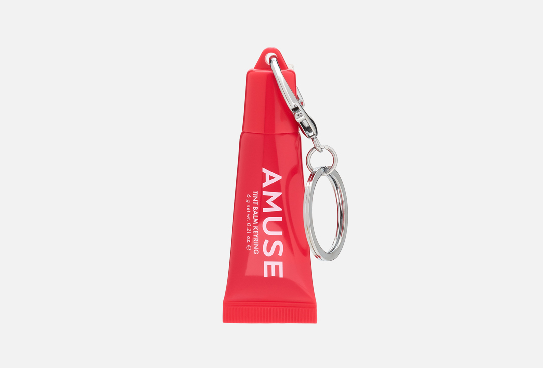 AMUSE Tint Lip Balm TINT BALM KEYRING 03, Healthy cherry 6 g AMUSE Tint Lip Balm TINT BALM KEYRING