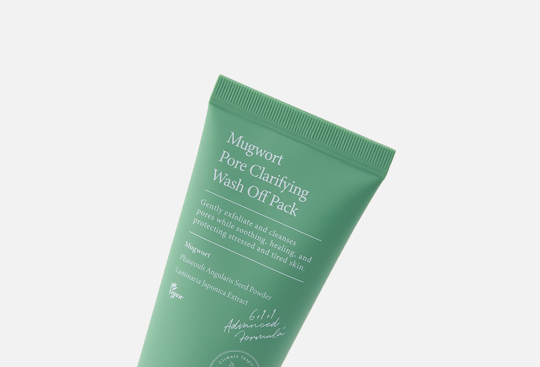 AXIS-Y Clay Face Mask Mugwort Pore Clarifying Wash-Off Pack