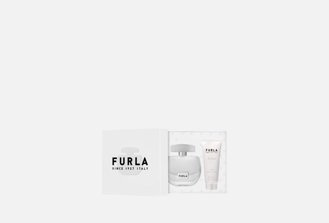 FURLA eau de parfum, body lotion set Pura