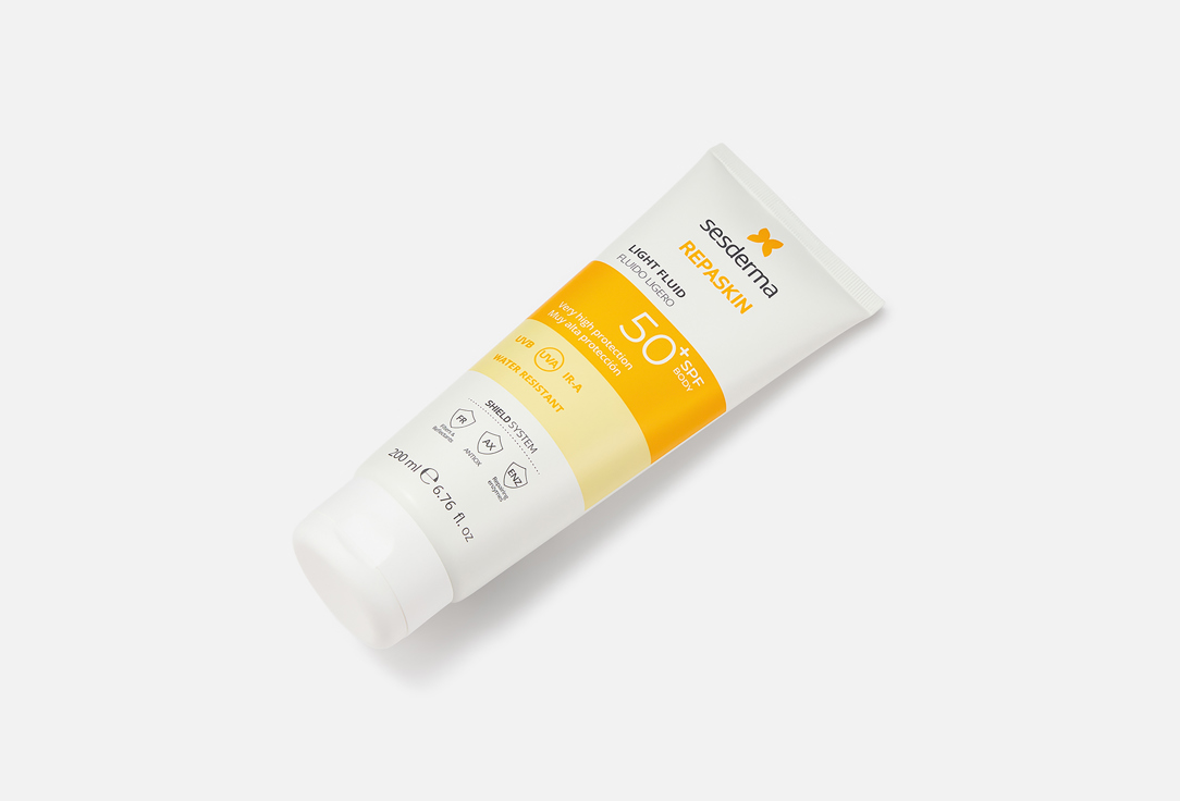 Sesderma waterproof Body sunscreen SPF 50+ Light Fluid