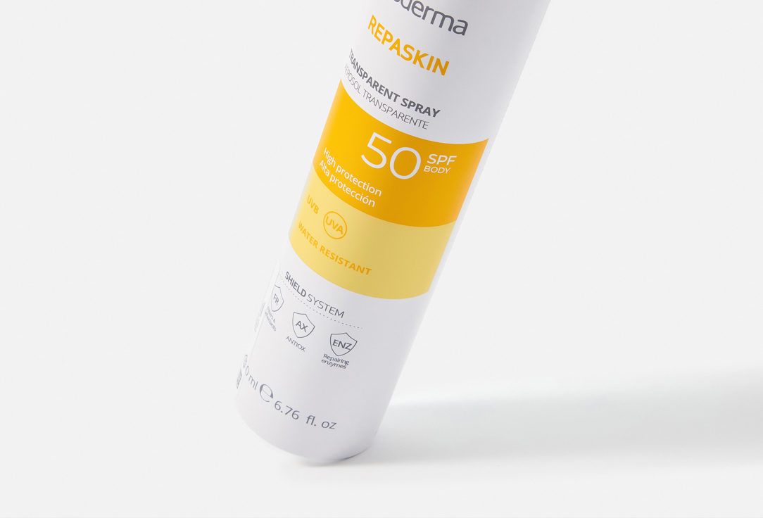 Sesderma waterproof Body sunscreen SPF 50 Transparent Spray