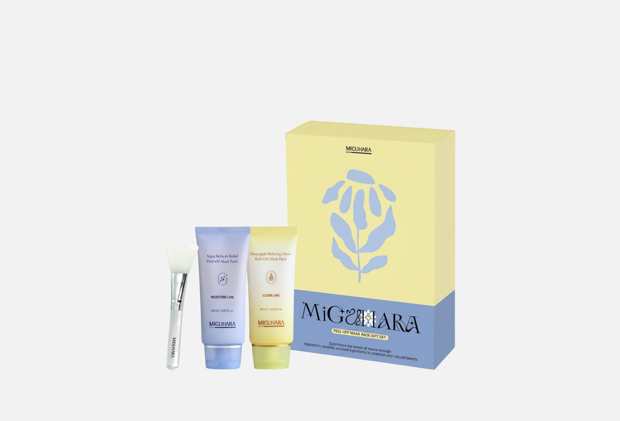 PEEL-OFF MASK PACK GIFT SET 3