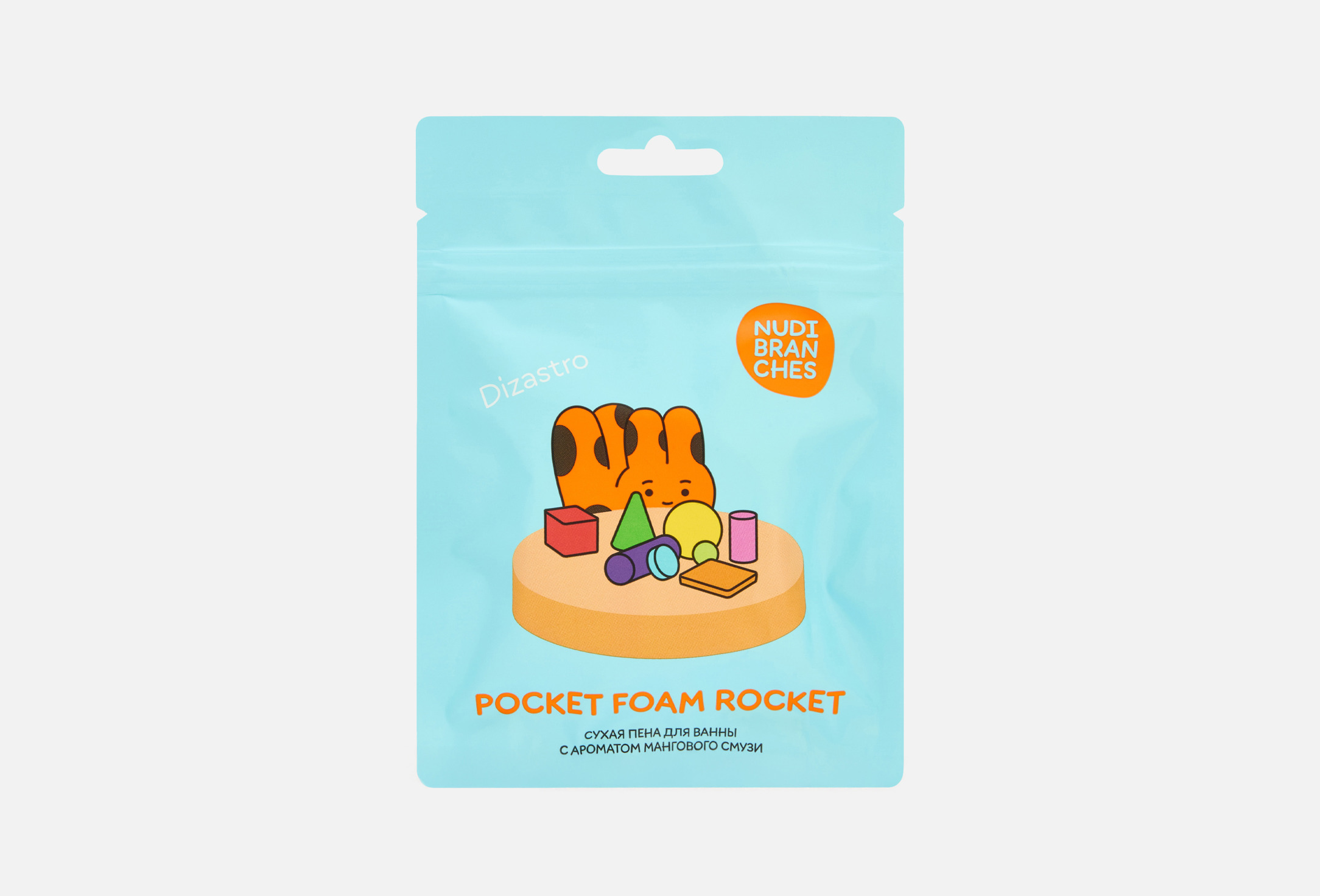 mango smoothie flavor dry bath foam 65