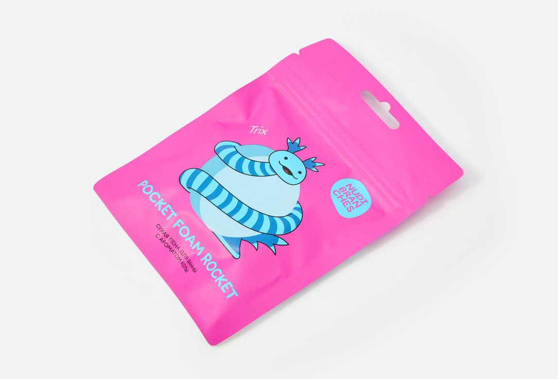Nudibranches Dry Foaming Bath Powder funny cola flavor dry bath foam