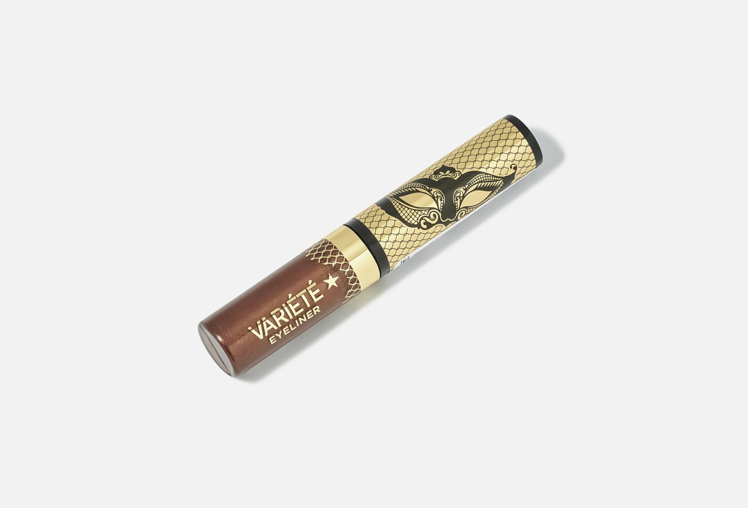Eveline Waterproof liquid eyeliner VARIETE Shiny brown 4 ml Eveline Waterproof liquid eyeliner VARIETE