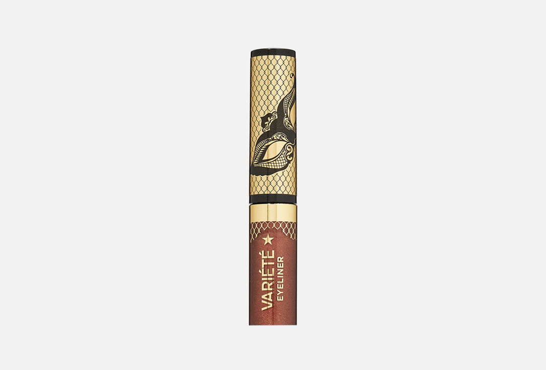 Eveline Waterproof liquid eyeliner VARIETE Shiny brown 4 ml Eveline Waterproof liquid eyeliner VARIETE