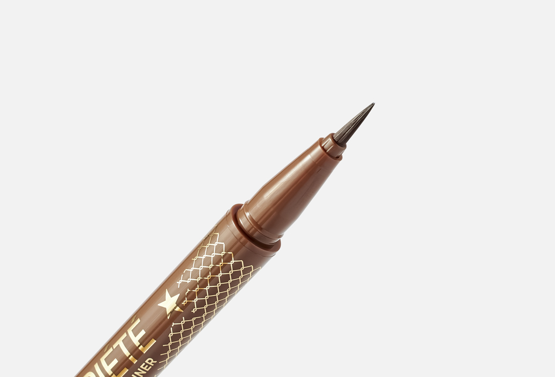 Eveline Double-ended liquid eyeliner with stamp EYELINER & STAMP 2IN1 STAR