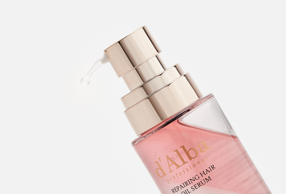 d'Alba Hair oil serum Professional Repairing Rose Freesia