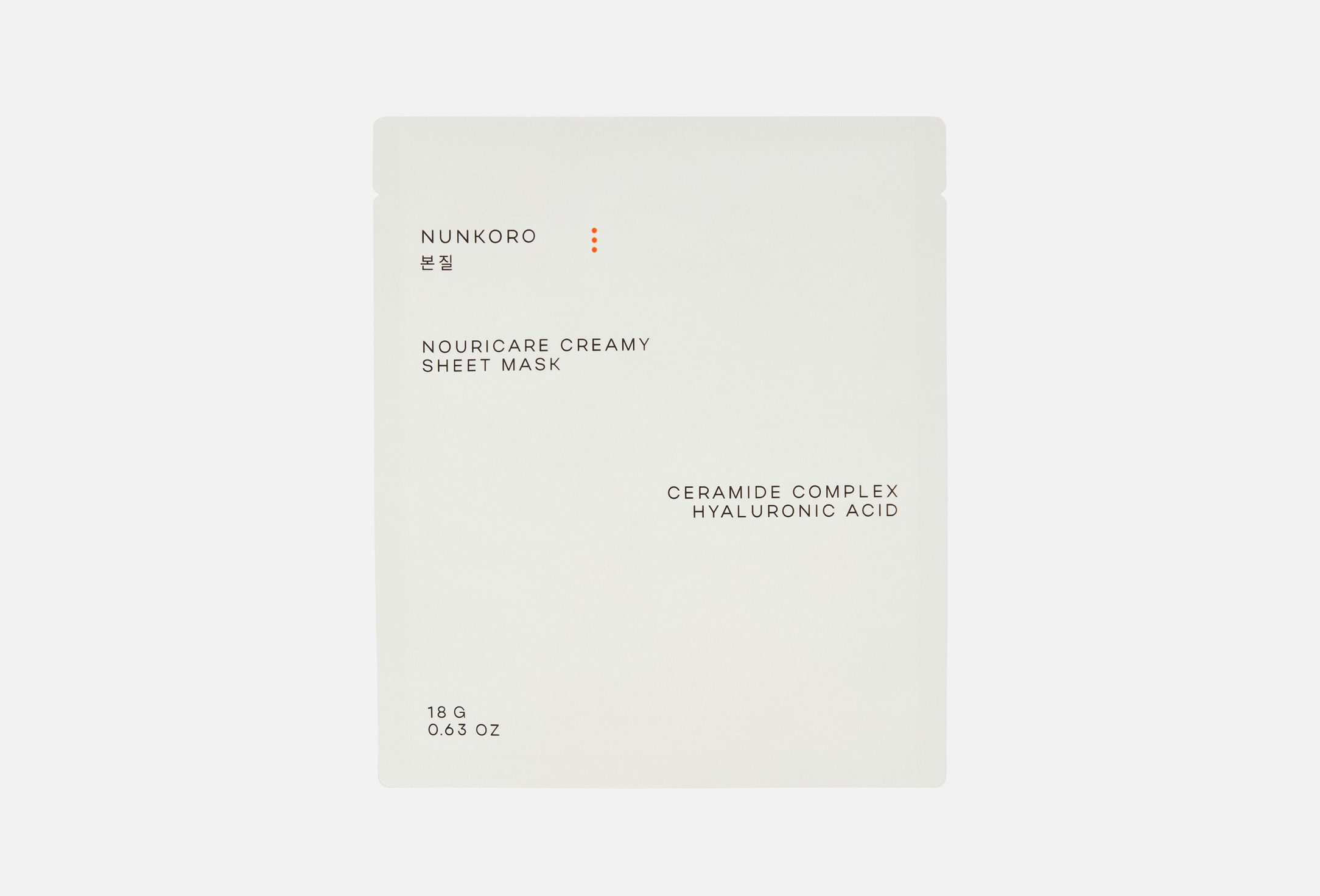 NOURICARE CREAMY SHEET MASK  1 