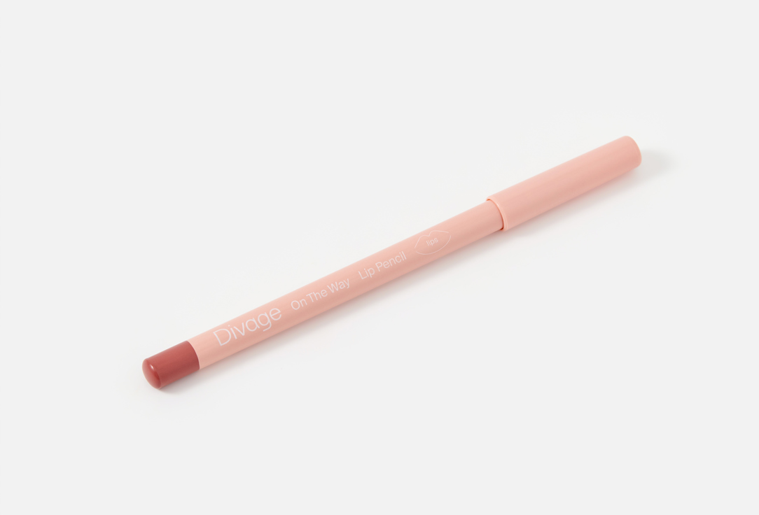 Divage lip pencil On the way lip pencil 09, Terracotta 1.35 g Divage lip pencil On the way lip pencil
