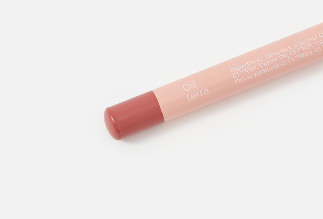 Divage lip pencil On the way lip pencil 09, Terracotta 1.35 g Divage lip pencil On the way lip pencil