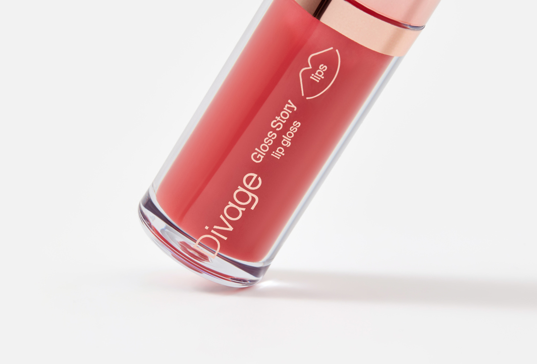 Divage Lip gloss Gloss Story 02, Guava 4 ml Divage Lip gloss Gloss Story
