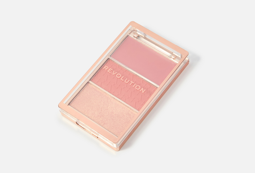 MakeUp Revolution Blush Palette Blush Icon Points Rose 3.5 g MakeUp Revolution Blush Palette Blush Icon