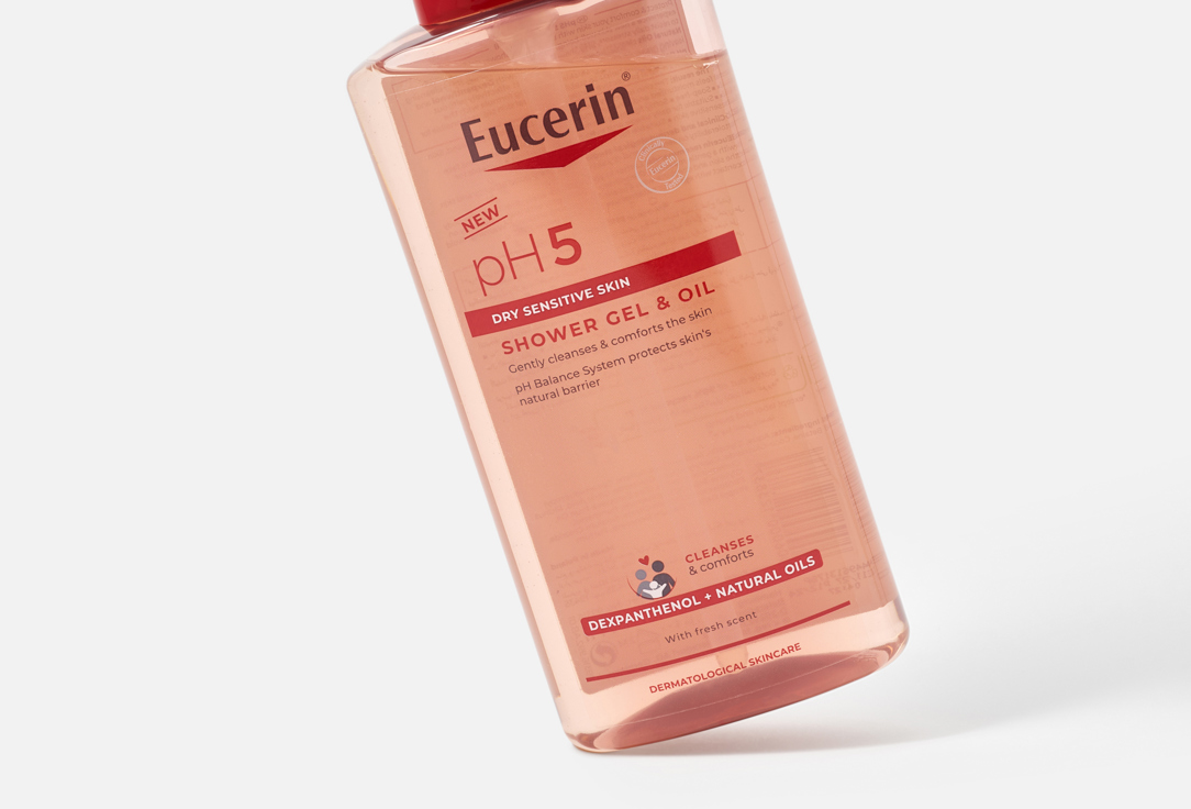 Eucerin Shower Gel pH5 Comforting Shower Gel & Oil 400 ml Eucerin Shower Gel pH5 Comforting Shower Gel & Oil