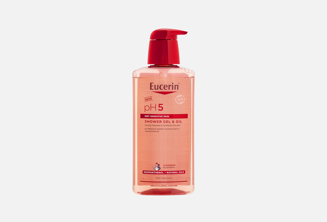 Eucerin Shower Gel pH5 Comforting Shower Gel & Oil 400 ml Eucerin Shower Gel pH5 Comforting Shower Gel & Oil
