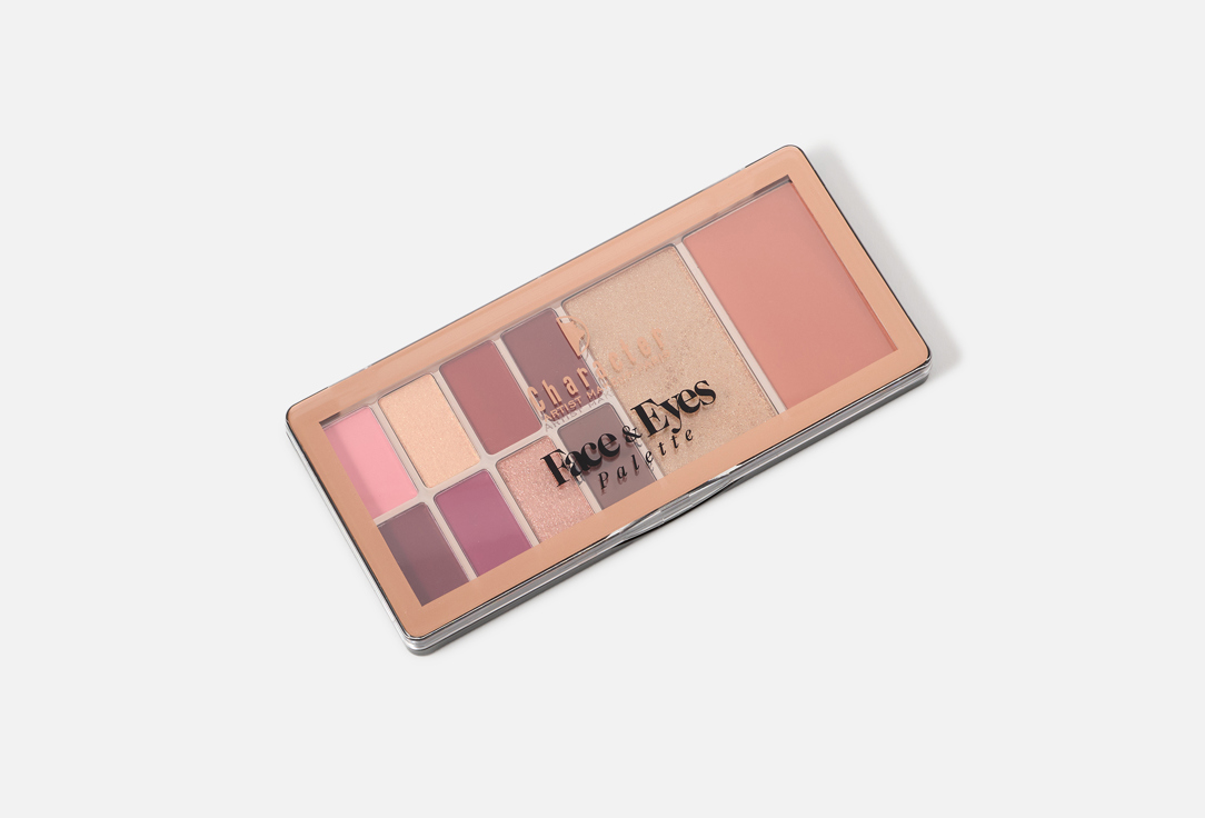 Character eyeshadow & blush palette Face & Eyes Palette