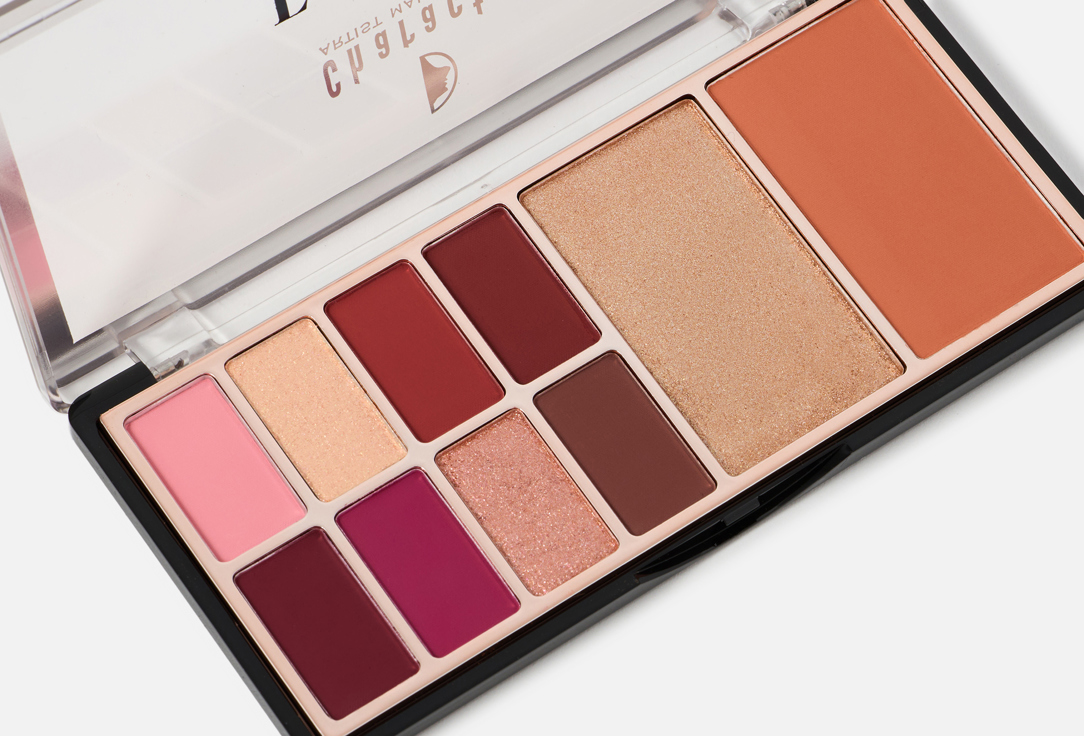 Character eyeshadow & blush palette Face & Eyes Palette