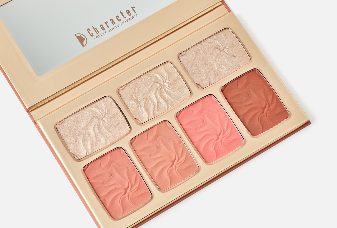 Character Blusher & Highlighter palette The Face Diary