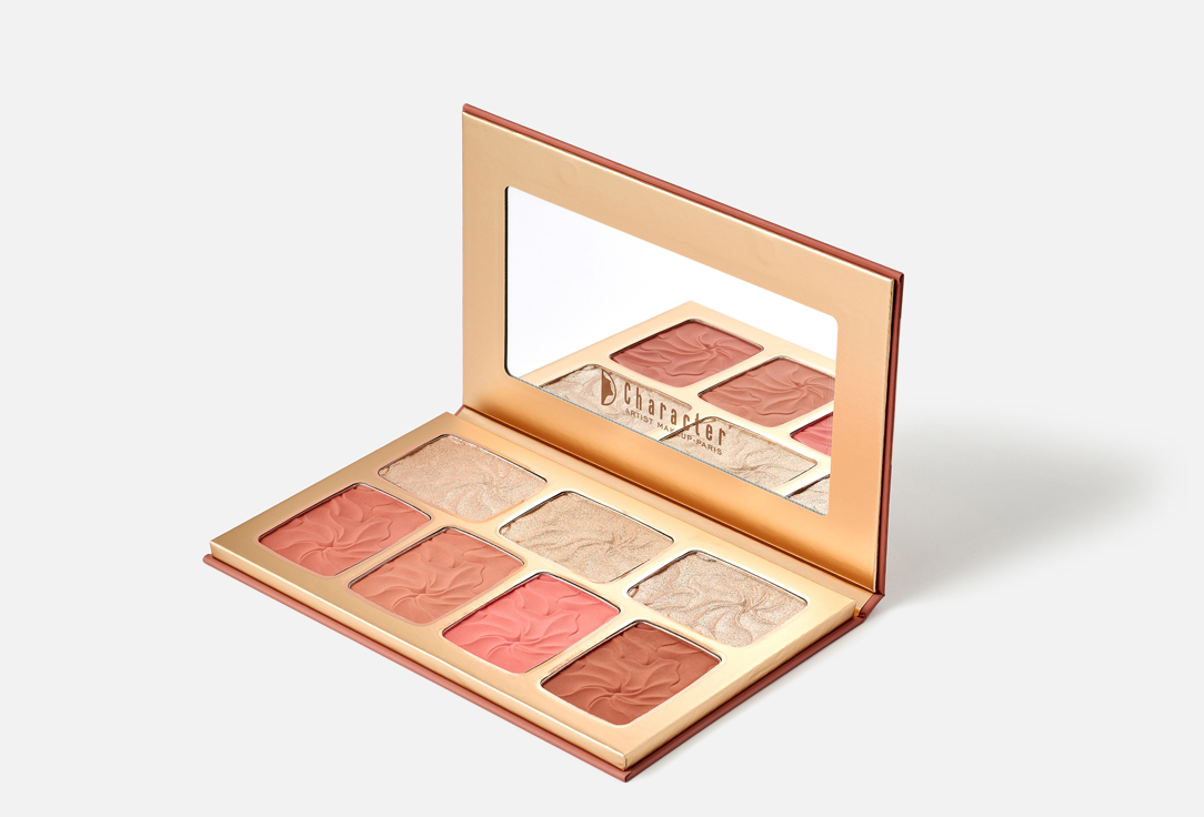 Character Blusher & Highlighter palette The Face Diary