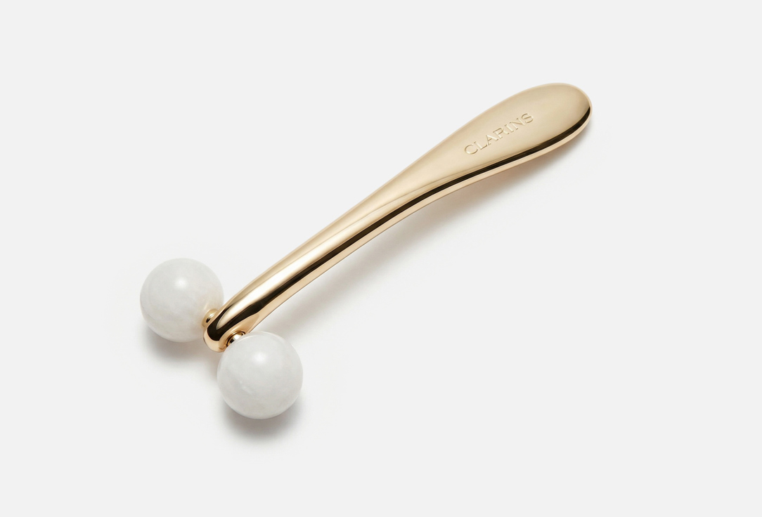 CLARINS PRECIOUS Quartz-bead cryo face massage tool Precious Roll-On 1 pcs CLARINS PRECIOUS Quartz-bead cryo face massage tool Precious Roll-On