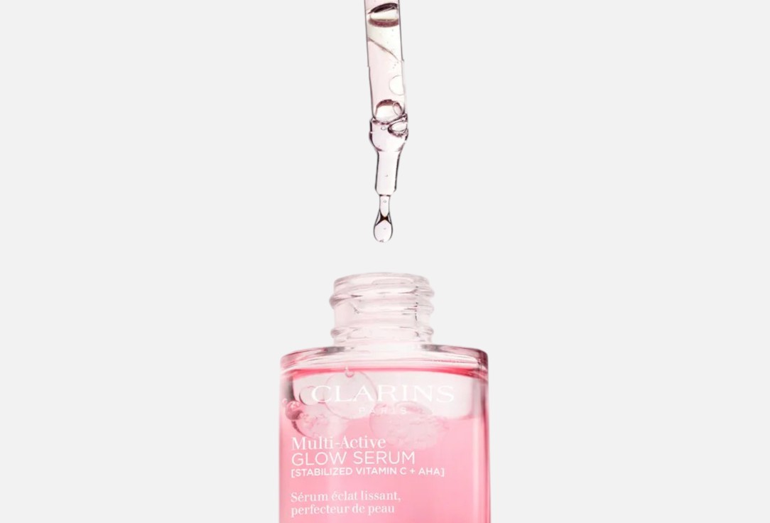 Clarins Brightening Face Serum Multi Active Glow Serum 30 ml Clarins Brightening Face Serum Multi Active Glow Serum