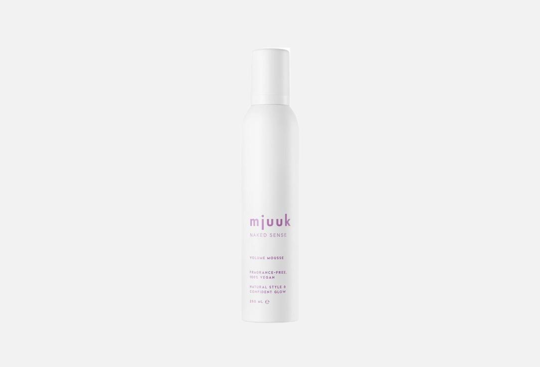 MJUUK Volume Hair Mousse Naked Sense 250 ml MJUUK Volume Hair Mousse Naked Sense