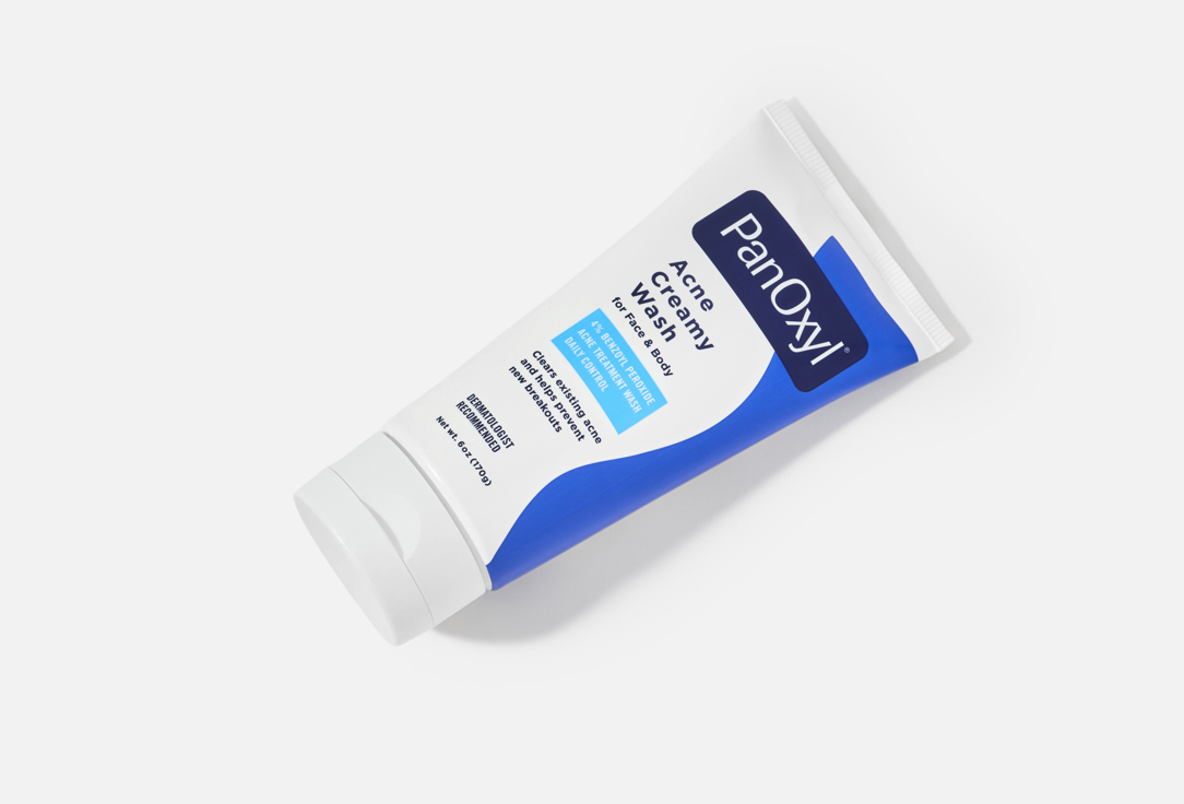 PanOxyl Face Creamy Acne Wash daily control 4% 170 g PanOxyl Face Creamy Acne Wash daily control 4%
