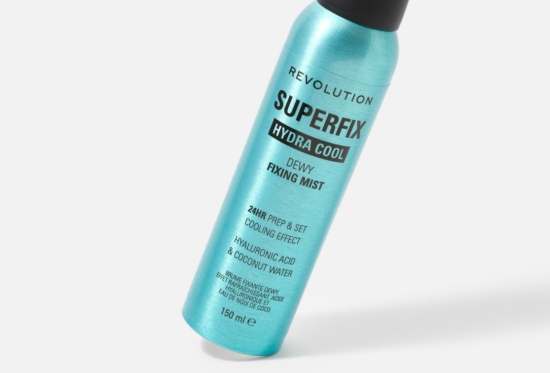 MakeUp Revolution Superfix Mist Makeup Setting Spray Superfix Hydra Cool Prep + Fix