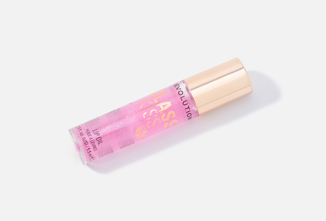MakeUp Revolution Lip Oil Glass Kiss Roller Ball