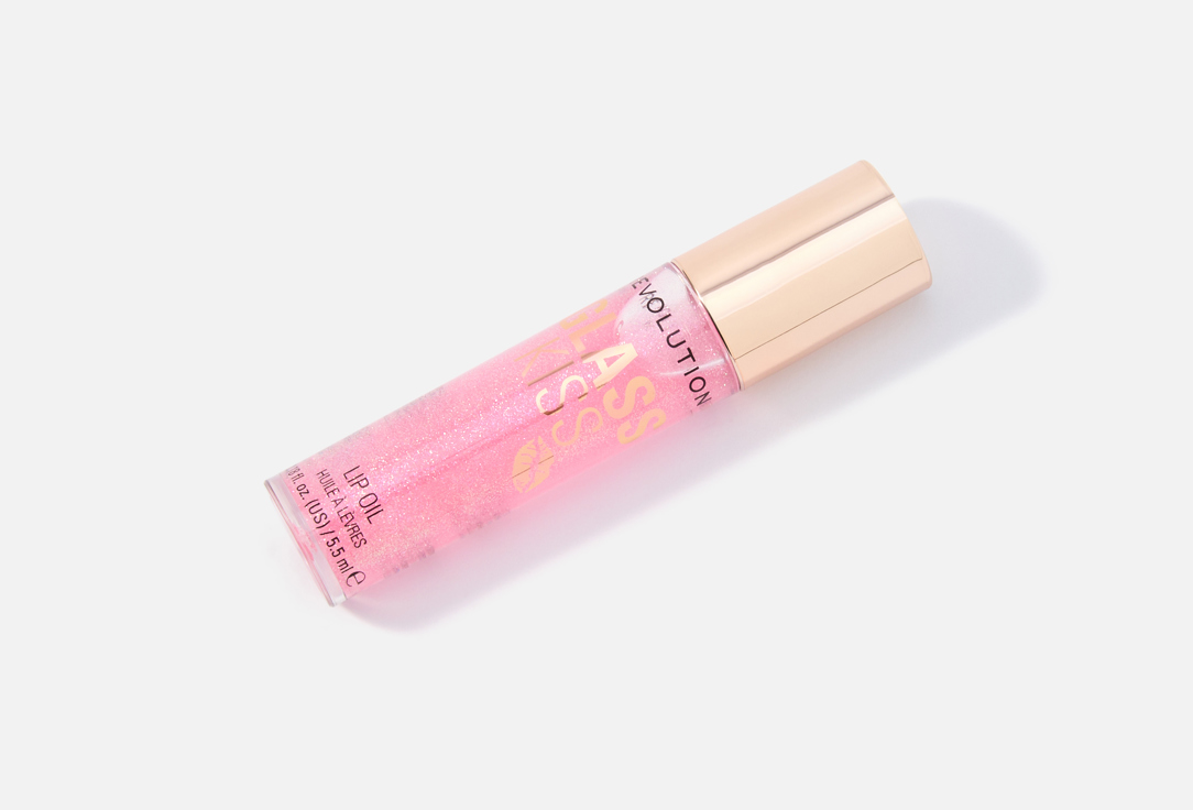 MakeUp Revolution Lip Oil Glass Kiss Roller Ball