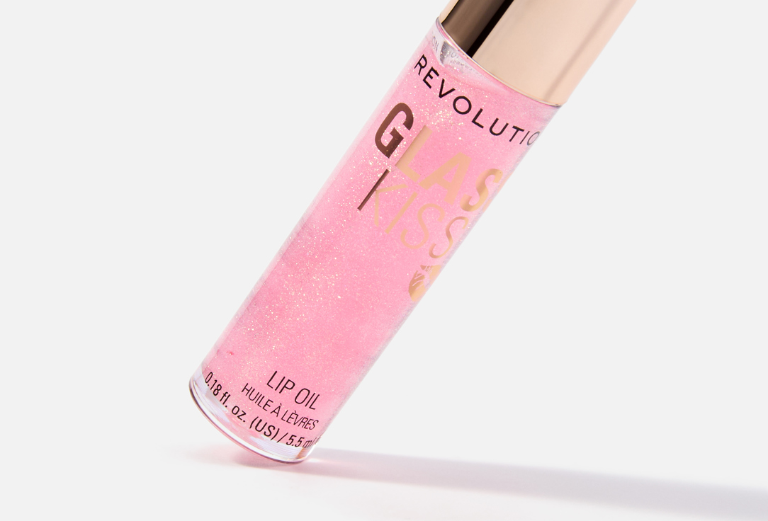 MakeUp Revolution Lip Oil Glass Kiss Roller Ball