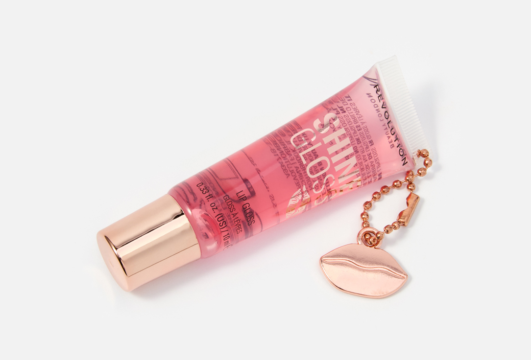 MakeUp Revolution Lip Gloss Shine Gloss Pink Marshmallow 10 ml MakeUp Revolution Lip Gloss Shine Gloss