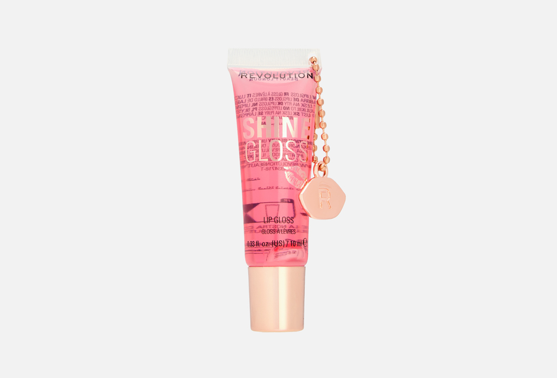 MakeUp Revolution Lip Gloss Shine Gloss Pink Marshmallow 10 ml MakeUp Revolution Lip Gloss Shine Gloss